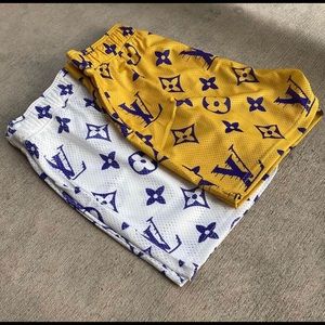 Bravest Studios LV Monochrome Basketball Shorts